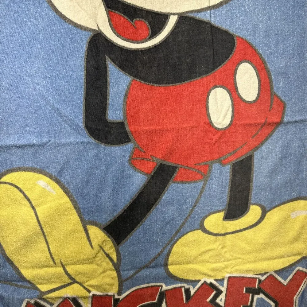 Vintage Walt Disney Mickey Mouse Beach‎ Towel 27x53